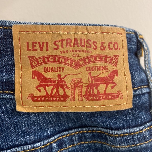 Levi’s dark denim jeans skinny - Picture 5 of 5